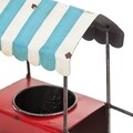 Ghiveci, Cart Flower, Creaciones Meng, 24.5x15x28.5 cm, fier