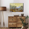 Tablou decorativ, 4570VANGOGH005, Canvas, Lemn, Multicolor