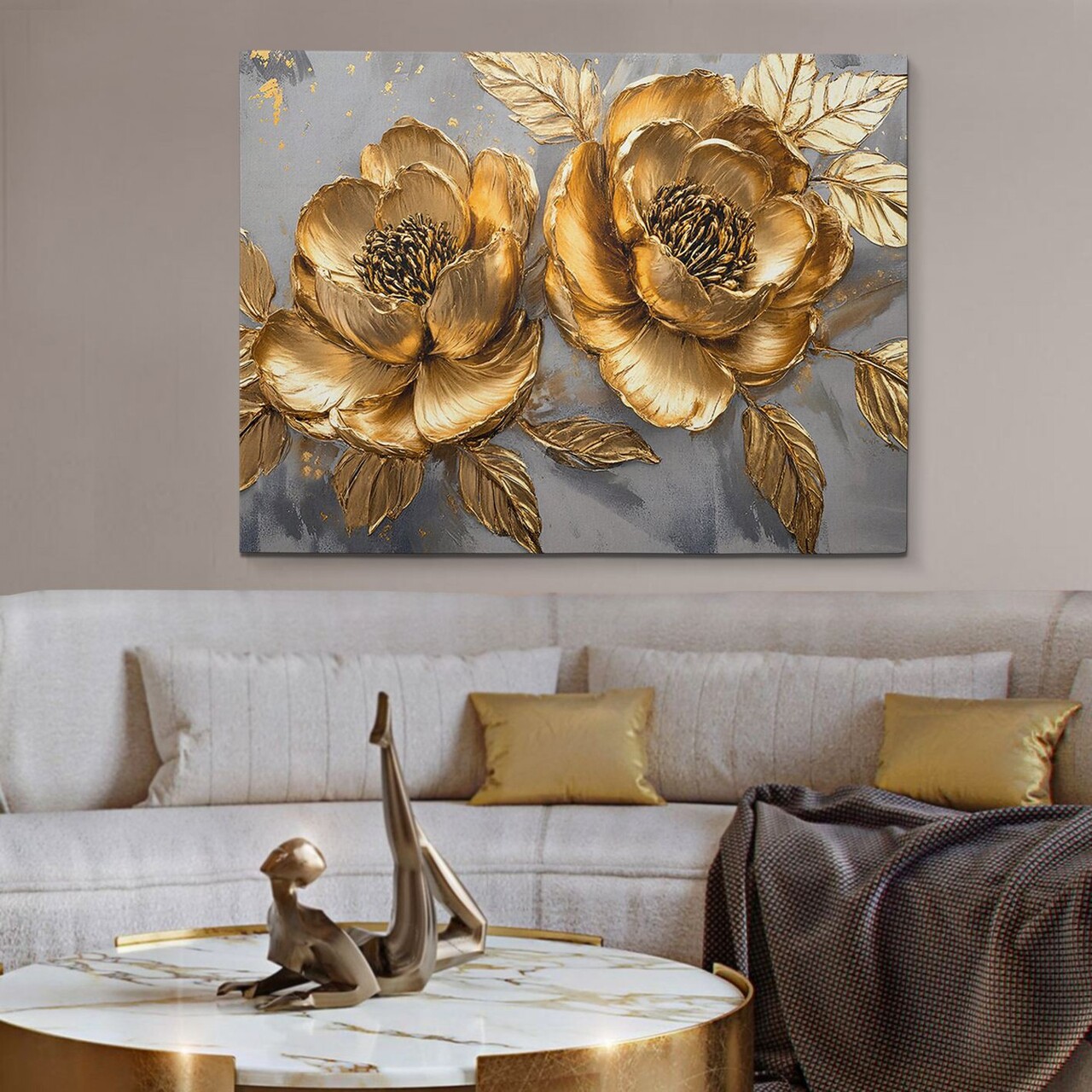 Tablou decorativ KNV10257 Cadru: 100% LEMN (grosime: 3 cm) Multicolor