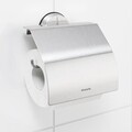 Suport hartie igienica, Brabantia, Profile Matt Steel, 14x4.4x14.5 cm, otel, argintiu