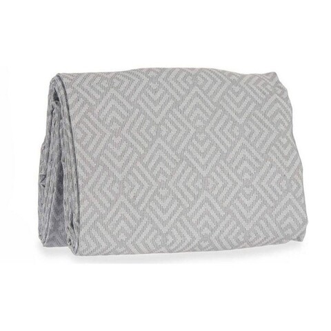 Cuvertura de pat Geometric Quilt, Gift Decor, 180 x 260 cm, amestec bumbac, gri 180 imagine 2022