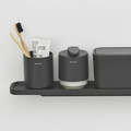 Polita depozitare pentru baie, Brabantia, MindSet, 8.6x42x4.4 cm, otel, gri