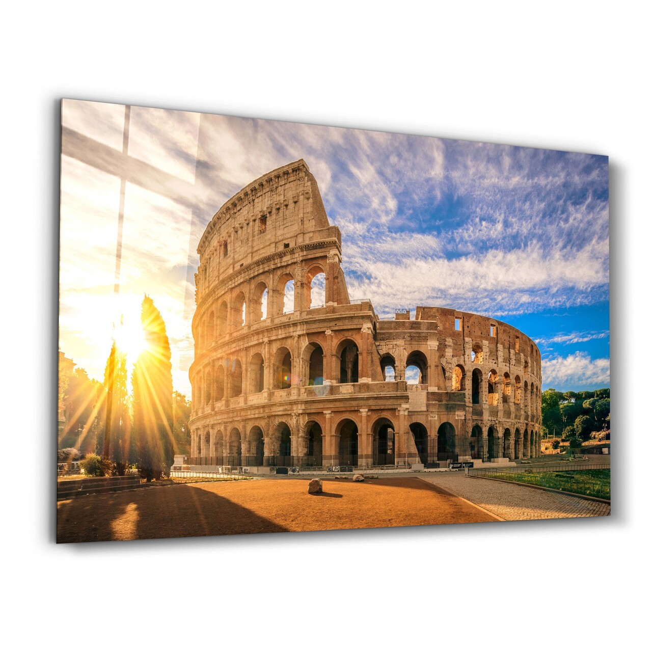 Tablou decorativ, SPR-1502, Dimensiuni: 70 x 110 cm, Multicolor - view 5