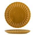Farfurie intinsa, Bloomingville, Latina, 27x2 cm, ceramica, galben