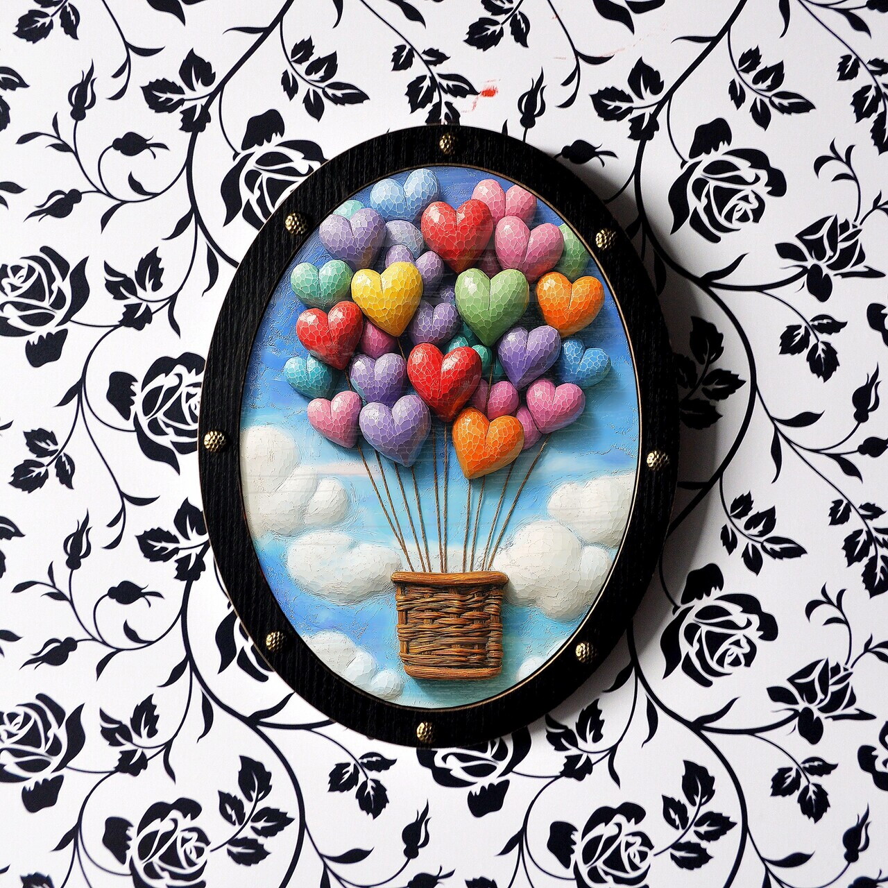 Decoratiune de perete, ALQ126-M, Imprimat UV, Multicolor — imaginea 2