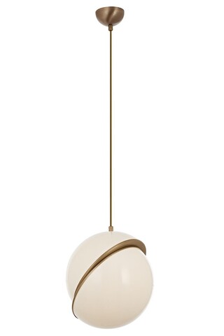 Lustra, Av-1861-1Eb, Aurora, 30 x 90 cm, 1 x E27, 80W, alb/aramiu antic Aurora