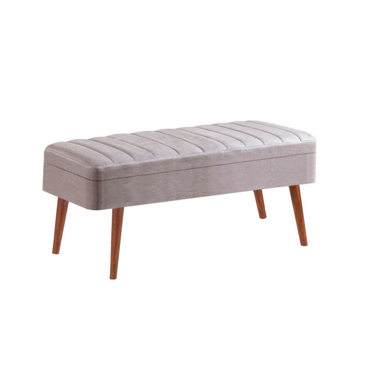 Banca, Vella, Vina 0701, 90x39x40 cm, PAL, Nuc / Gri