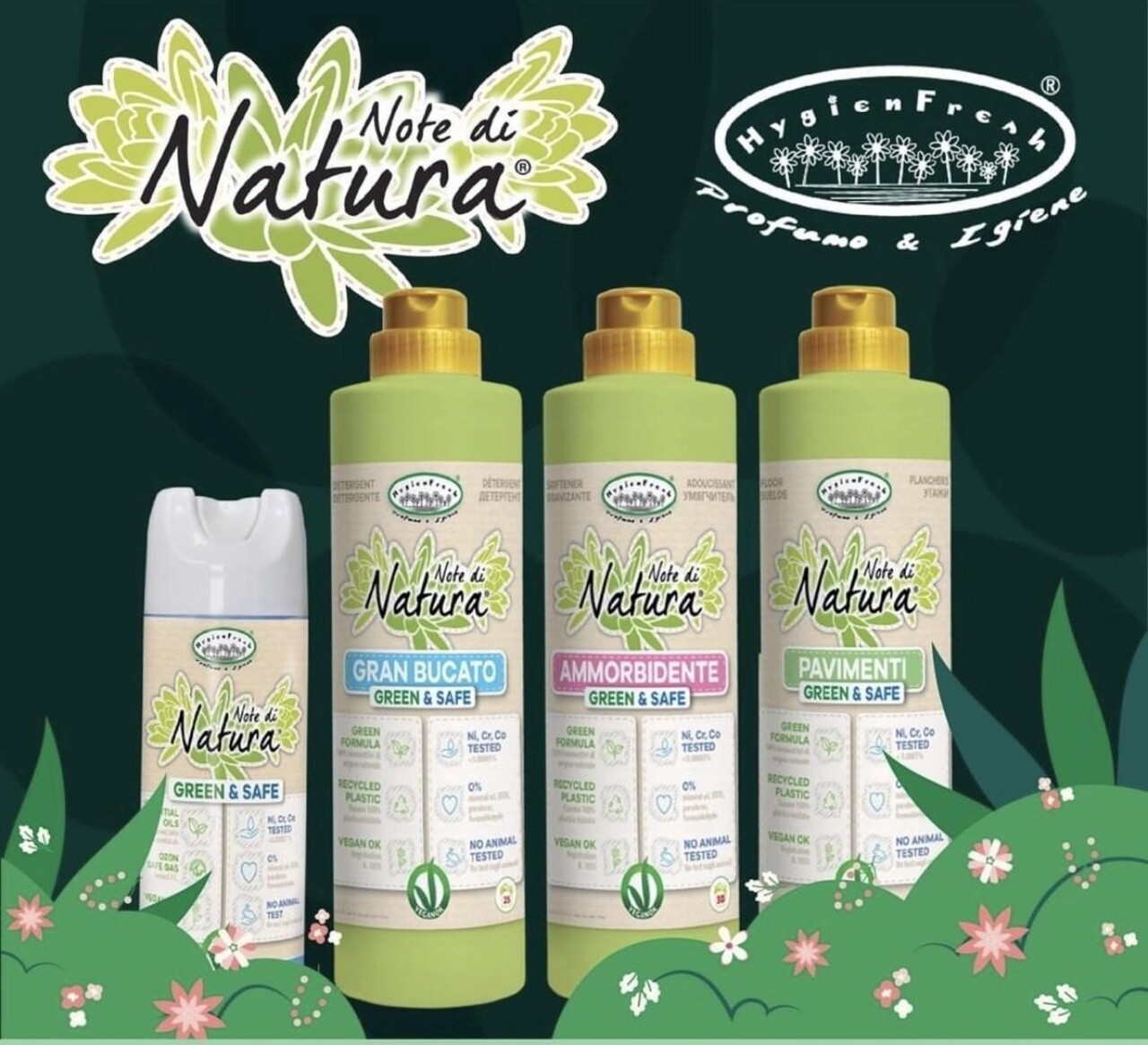 Spray pentru tesaturi si ambient, vegan, cu parfum de portocale si salvie , 400 ml, Note di Natura - imagine 3