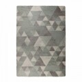 Covor Dakari Nuru Mint Cream Grey, Flair Rugs, 160 x 230 cm, 100% polipropilena, gri