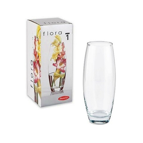 Vaza Flora, Pasabahce, 1.7 L, sticla, transparent