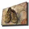 Tablou decorativ, 70100VANGOGH028, Canvas, Lemn, Multicolor