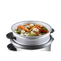 Fierbator de orez si aparat de gatit cu aburi 2 in 1 90.55, Beper, 400 W, 1 L, functie de pastrare la cald