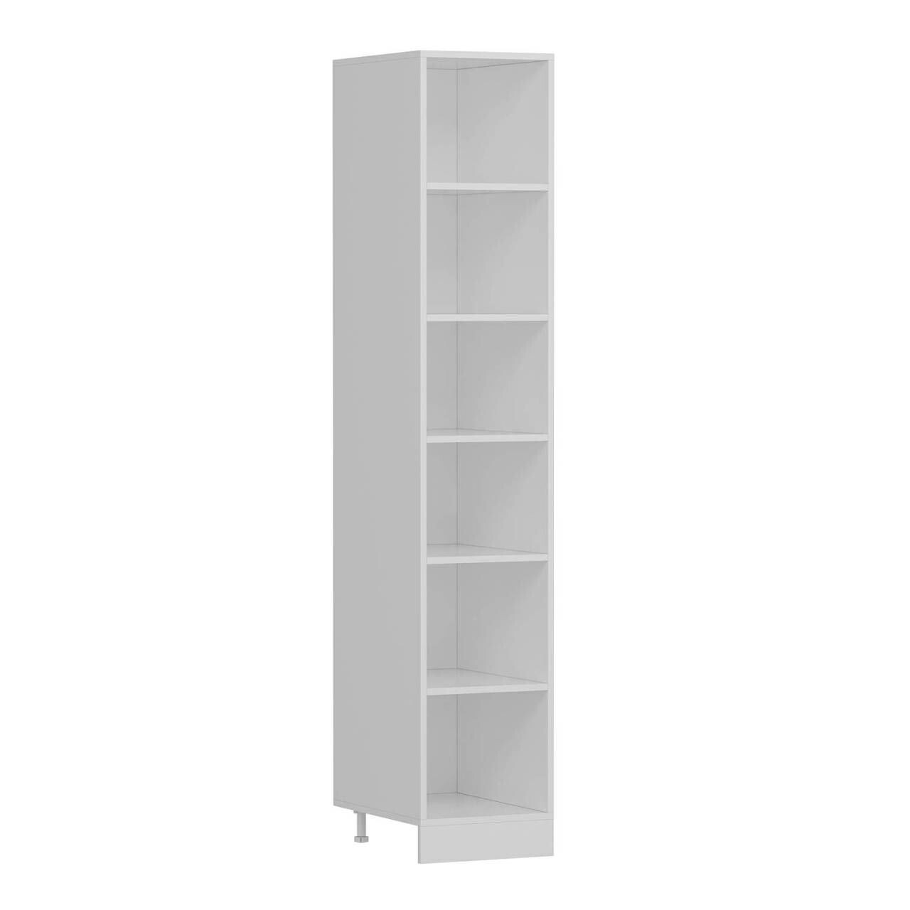 Dulap pentru bucatarie, Hanah Home, Minar, 45x222x58 cm, Alb / Antracit — imaginea 7