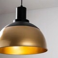 Lustra, Tatum, 584TTM1152, Metal, Negru / Vintage
