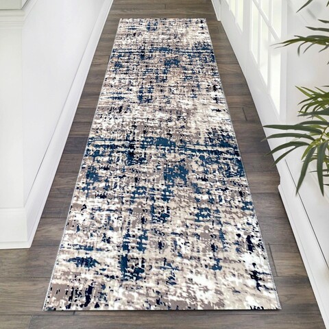 Covor, 017, 80x400 cm, Poliester, Multicolor