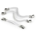 Set 3 cleme de fixare husa masa calcat, Brabantia, White, 25x7 cm, textil, alb