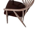 Scaun, Fairfax, Albero49, 55x77x47 cm, Lemn de fag , Antichizat/Maro
