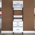 Dulap multifunctional, Rani, JE135, Alb