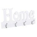 Cuier, Home, Creaciones Meng, 50x25 cm, 4 agatatori, alb