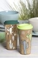 Cana calatorie Cactus Alb Negry, Ambition, 450 ml, pluta/plastic