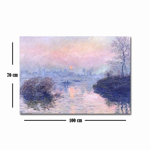 Tablou decorativ, 70100FAMOUSART-039, Canvas, 70 x 100 cm, Multicolor