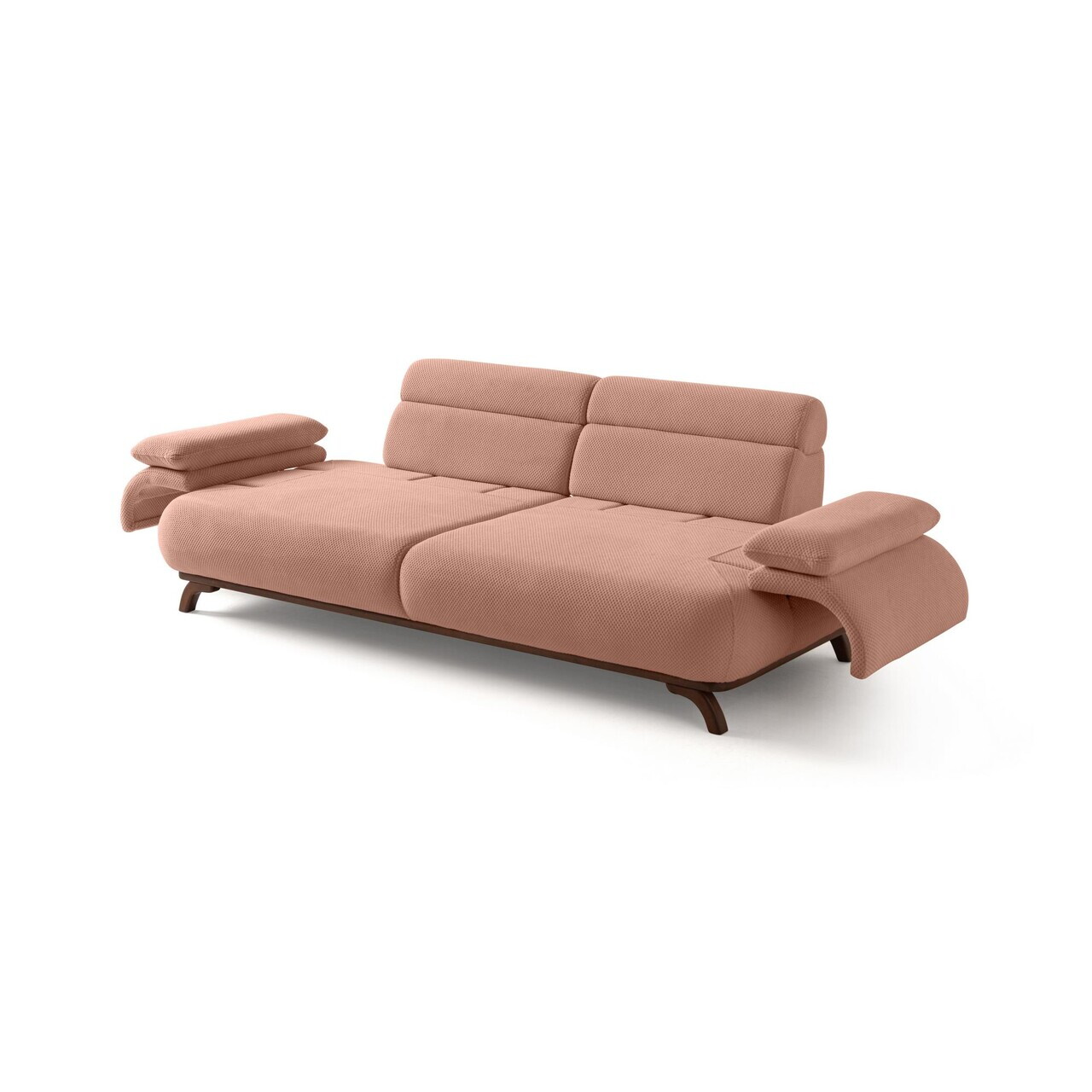 Canapea 3 locuri, Atelier del Sofa, 752EST1152, Lemn de carpen/PAL melaminat, Roz pudra - view 10