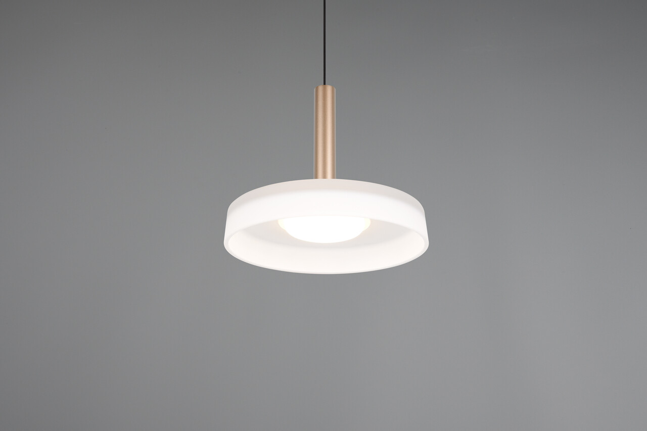 Lustra Celeste, TRIO, 22x200 cm, 10W, 1x SMD LED, metal, negru/alb - 2 | YEO