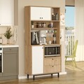Dulap multifunctional, Locelso, RE4-SW, Stejar / Alb