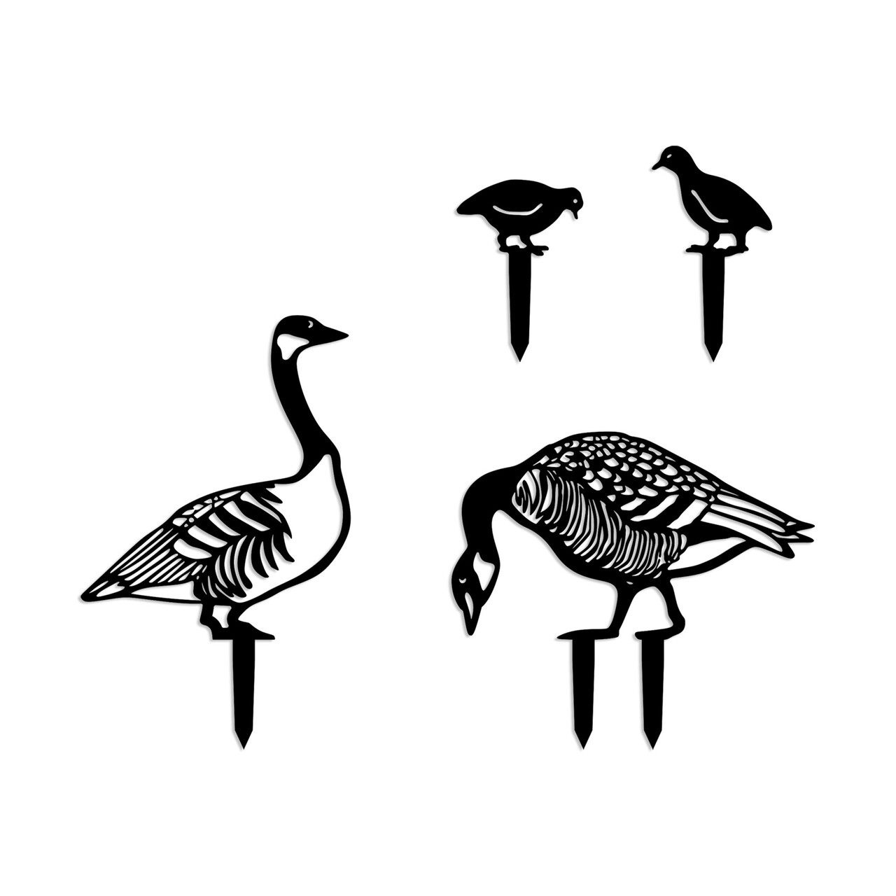 Obiect decorativ de grădină, Fam 07, Negru - imagine 4