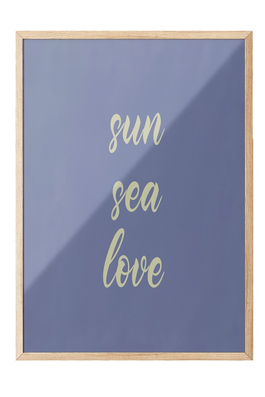 Tablou decorativ, 109693, Lemn masiv, Sticla PVC, Multicolor - view 2