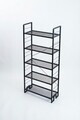 Corp biblioteca, Hanah Home, Moda, 60x155x30 cm, Negru