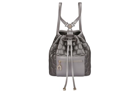 Rucsac Beverly Hills Polo Club, 711, piele ecologica, gri