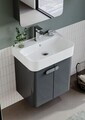 Dulap de baie cu chiuvetă, Hanah Home, Orbit 55, Antracit