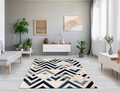Covor, H776, 120x170 cm, Polipropilena, Albastru