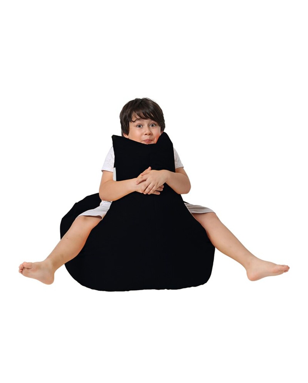 Fotoliu de gradina Bean Bag, Hanah Home, 248FRN1402, Negru - view 7