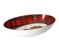 Platou servire, Christmas Oval, Brandani, 33x23x6.5 cm, melamina