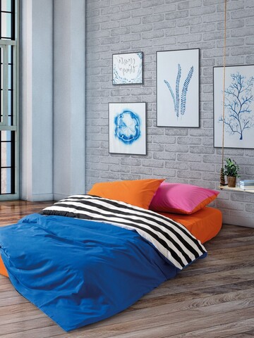 Lenjerie de pat dubla, Dusk - Blue, Cozy Home, Bumbac Ranforce