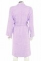 Halat de baie dama, 100% bumbac, Hobby, Smar Liliac