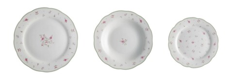 Serviciu de masa 18 piese, Nonna Rosa, Brandani, portelan Brandani