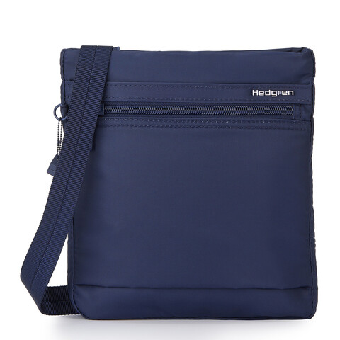 Geanta Leonce, INNER CITY, Hedgren, 20x2x23 cm, nailon, bleumarin