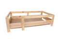 Patut pentru copii Baby Nest, Dekzy, Plus 105, 196x96x55 cm, Stejar