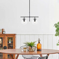Lustra, Fulgor, 942FLG1229, Metal, Negru