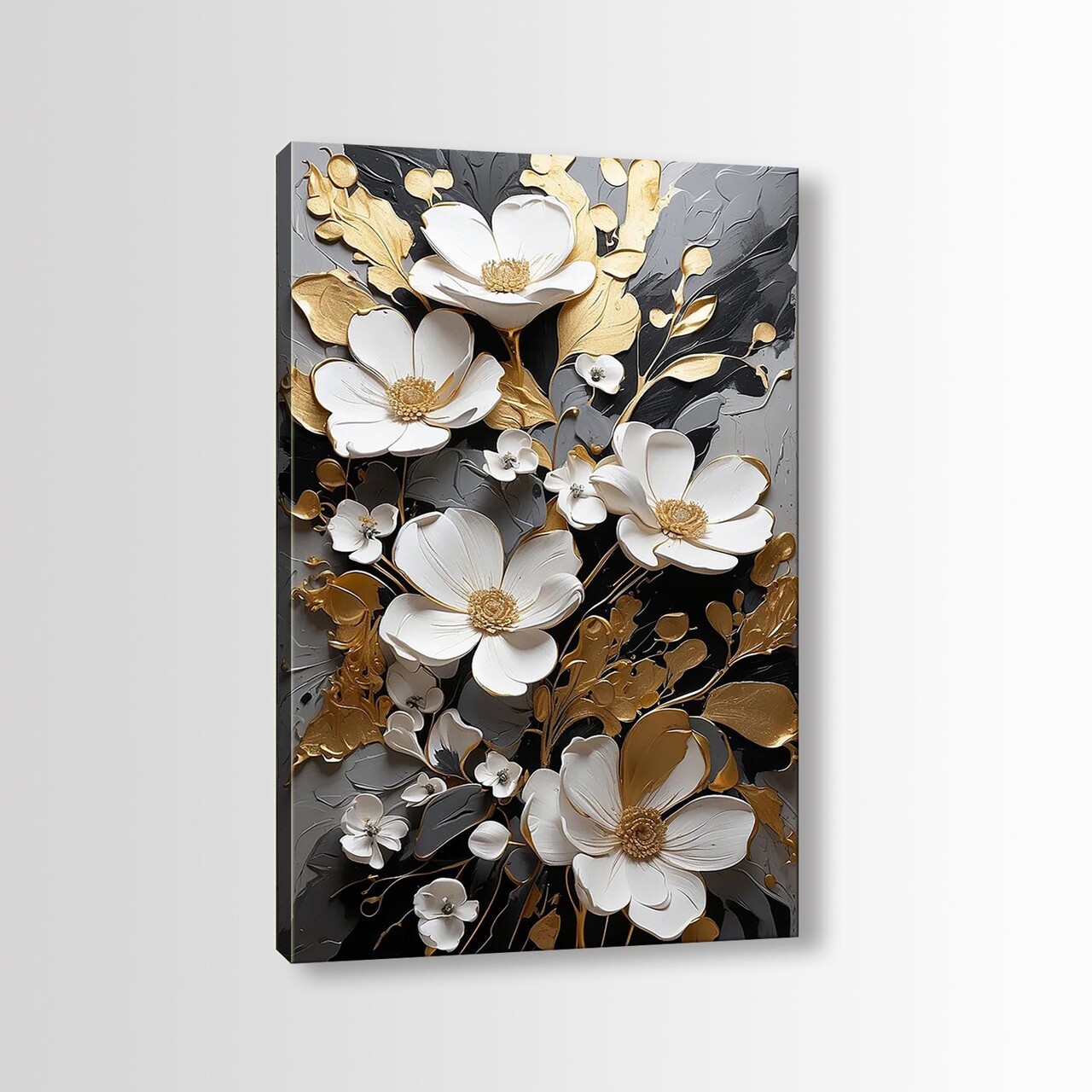 Tablou decorativ, KNV10106, Cadru: 100% LEMN (grosime: 3 cm), Multicolor - view 2