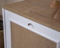 Comoda TV, Wolina, Mount, 55x180x41 cm, MDF , Alb / Stejar