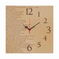 Ceas de perete, Msk-47, MDF, Dimensiune: 40 x 40 cm, Multicolor
