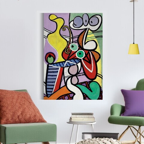 Tablou decorativ, NEW-ZAT-ZN011, Dimensiune: 60 x 90 cm, Multicolor