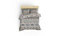 Lenjerie de pat dubla, Afra, Life Style, 50% bumbac / 50% poliester