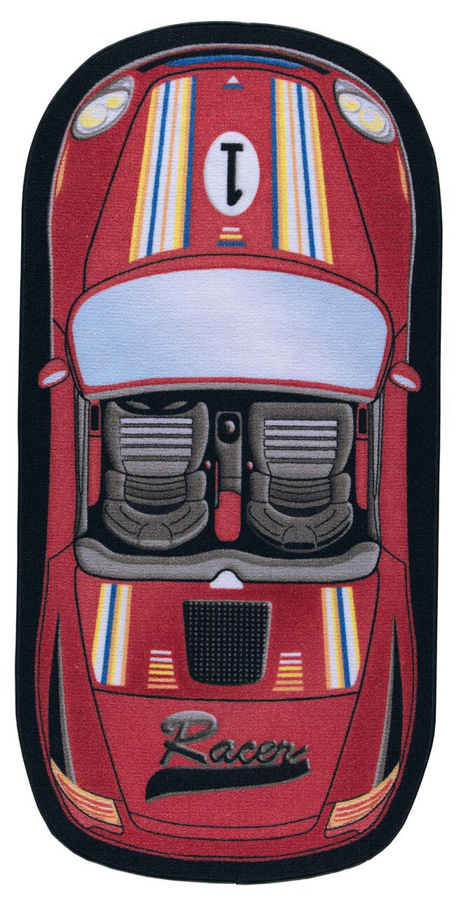 Covor, First Racer, 100x200 cm, Poliamida, Multicolor - 1 | YEO