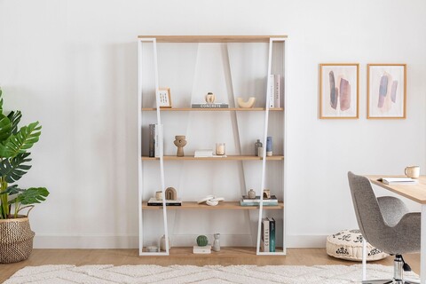 Corp biblioteca, Arnetti, Lissa Bookshelf, PAL, Safir / Anthtacit / Alb