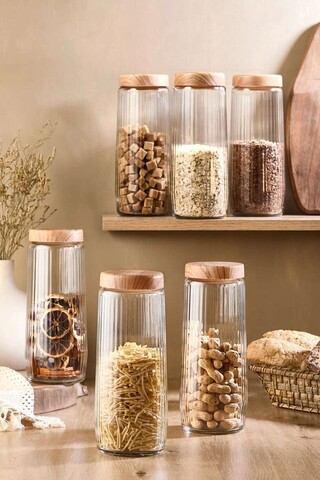 Set cutie de depozitare (6 bucăți), L'essentiel Maison, 430KSV6211, Multicolor